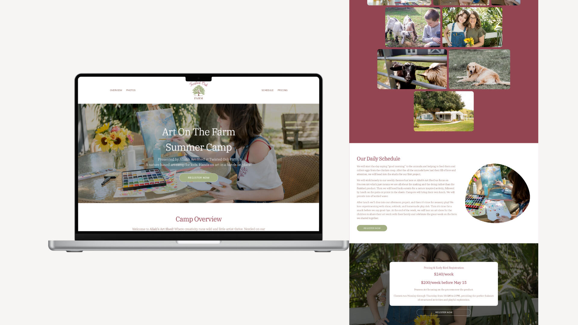 Art Twisted Oak Farm